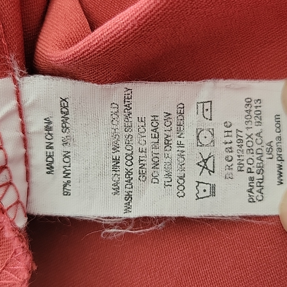 Prana Lightweight Hooded Jacket Terra Cotta Size Large - Picture 11 of 12